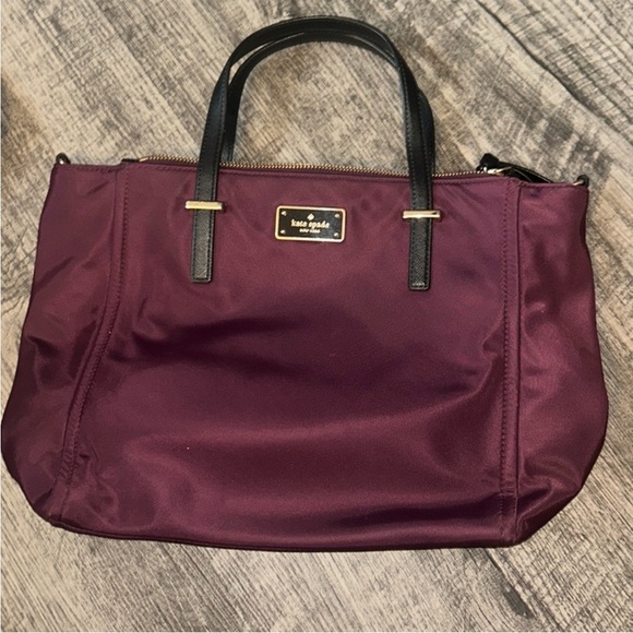 Kate Spade Alyse Wilson Road Deep Plum - Picture 2 of 5